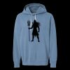 Unisex Garment-Dyed Lightweight Fleece Hooded Sweatshirt Thumbnail