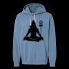 Unisex Garment-Dyed Lightweight Fleece Hooded Sweatshirt Thumbnail