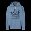 Unisex Garment-Dyed Lightweight Fleece Hooded Sweatshirt Thumbnail