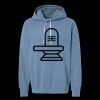Unisex Garment-Dyed Lightweight Fleece Hooded Sweatshirt Thumbnail