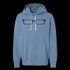 Unisex Garment-Dyed Lightweight Fleece Hooded Sweatshirt Thumbnail