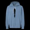 Unisex Garment-Dyed Lightweight Fleece Hooded Sweatshirt Thumbnail