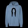 Unisex Garment-Dyed Lightweight Fleece Hooded Sweatshirt Thumbnail