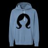Unisex Garment-Dyed Lightweight Fleece Hooded Sweatshirt Thumbnail