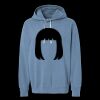 Unisex Garment-Dyed Lightweight Fleece Hooded Sweatshirt Thumbnail