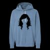 Unisex Garment-Dyed Lightweight Fleece Hooded Sweatshirt Thumbnail