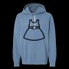 Unisex Garment-Dyed Lightweight Fleece Hooded Sweatshirt Thumbnail
