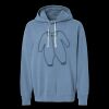 Unisex Garment-Dyed Lightweight Fleece Hooded Sweatshirt Thumbnail