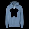 Unisex Garment-Dyed Lightweight Fleece Hooded Sweatshirt Thumbnail
