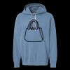 Unisex Garment-Dyed Lightweight Fleece Hooded Sweatshirt Thumbnail