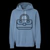 Unisex Garment-Dyed Lightweight Fleece Hooded Sweatshirt Thumbnail