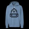 Unisex Garment-Dyed Lightweight Fleece Hooded Sweatshirt Thumbnail