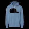 Unisex Garment-Dyed Lightweight Fleece Hooded Sweatshirt Thumbnail