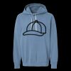 Unisex Garment-Dyed Lightweight Fleece Hooded Sweatshirt Thumbnail