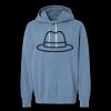 Unisex Garment-Dyed Lightweight Fleece Hooded Sweatshirt Thumbnail