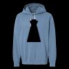Unisex Garment-Dyed Lightweight Fleece Hooded Sweatshirt Thumbnail