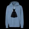 Unisex Garment-Dyed Lightweight Fleece Hooded Sweatshirt Thumbnail
