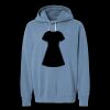 Unisex Garment-Dyed Lightweight Fleece Hooded Sweatshirt Thumbnail