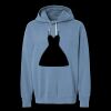 Unisex Garment-Dyed Lightweight Fleece Hooded Sweatshirt Thumbnail