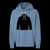 Unisex Garment-Dyed Lightweight Fleece Hooded Sweatshirt Thumbnail
