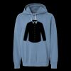 Unisex Garment-Dyed Lightweight Fleece Hooded Sweatshirt Thumbnail