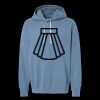 Unisex Garment-Dyed Lightweight Fleece Hooded Sweatshirt Thumbnail