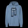 Unisex Garment-Dyed Lightweight Fleece Hooded Sweatshirt Thumbnail