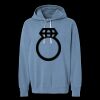 Unisex Garment-Dyed Lightweight Fleece Hooded Sweatshirt Thumbnail