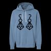 Unisex Garment-Dyed Lightweight Fleece Hooded Sweatshirt Thumbnail