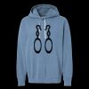 Unisex Garment-Dyed Lightweight Fleece Hooded Sweatshirt Thumbnail