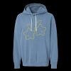 Unisex Garment-Dyed Lightweight Fleece Hooded Sweatshirt Thumbnail