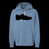 Unisex Garment-Dyed Lightweight Fleece Hooded Sweatshirt Thumbnail