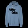 Unisex Garment-Dyed Lightweight Fleece Hooded Sweatshirt Thumbnail