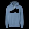 Unisex Garment-Dyed Lightweight Fleece Hooded Sweatshirt Thumbnail