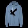Unisex Garment-Dyed Lightweight Fleece Hooded Sweatshirt Thumbnail