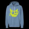 Unisex Garment-Dyed Lightweight Fleece Hooded Sweatshirt Thumbnail
