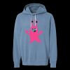 Unisex Garment-Dyed Lightweight Fleece Hooded Sweatshirt Thumbnail