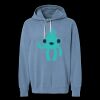 Unisex Garment-Dyed Lightweight Fleece Hooded Sweatshirt Thumbnail
