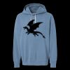 Unisex Garment-Dyed Lightweight Fleece Hooded Sweatshirt Thumbnail