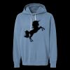 Unisex Garment-Dyed Lightweight Fleece Hooded Sweatshirt Thumbnail