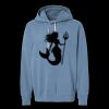 Unisex Garment-Dyed Lightweight Fleece Hooded Sweatshirt Thumbnail