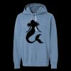 Unisex Garment-Dyed Lightweight Fleece Hooded Sweatshirt Thumbnail