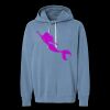 Unisex Garment-Dyed Lightweight Fleece Hooded Sweatshirt Thumbnail
