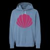 Unisex Garment-Dyed Lightweight Fleece Hooded Sweatshirt Thumbnail