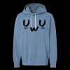 Unisex Garment-Dyed Lightweight Fleece Hooded Sweatshirt Thumbnail