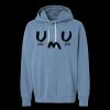 Unisex Garment-Dyed Lightweight Fleece Hooded Sweatshirt Thumbnail