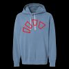 Unisex Garment-Dyed Lightweight Fleece Hooded Sweatshirt Thumbnail
