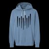 Unisex Garment-Dyed Lightweight Fleece Hooded Sweatshirt Thumbnail