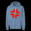 Unisex Garment-Dyed Lightweight Fleece Hooded Sweatshirt Thumbnail