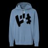 Unisex Garment-Dyed Lightweight Fleece Hooded Sweatshirt Thumbnail